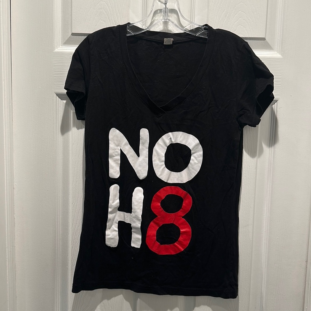 NOH8 Black Tshirt Size L